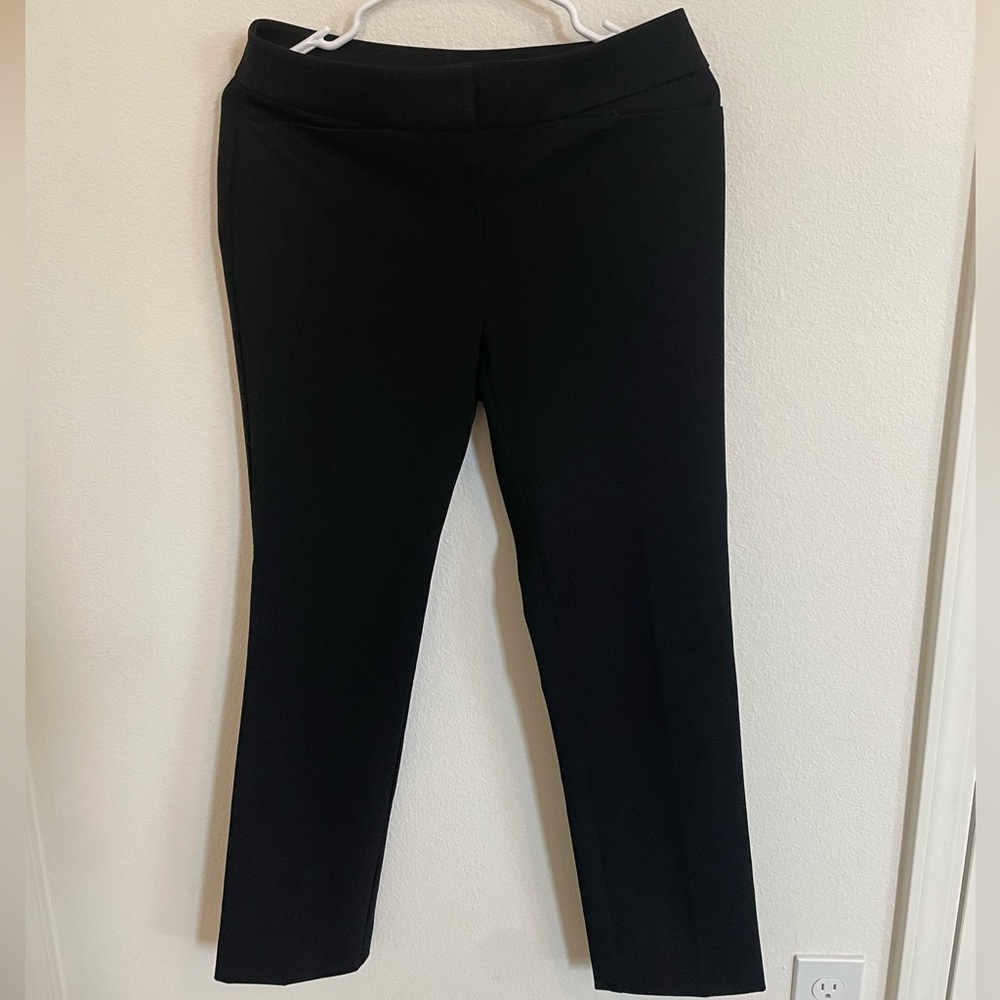 Ann Taylor Black Straight Leg Pants